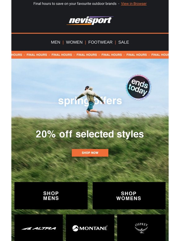 Spring Offers | Ends Today