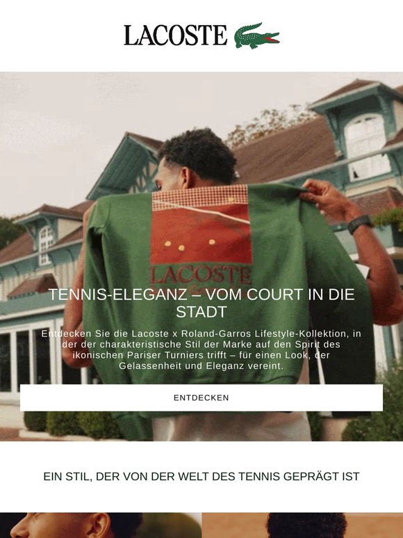 Lacoste x Roland-Garros