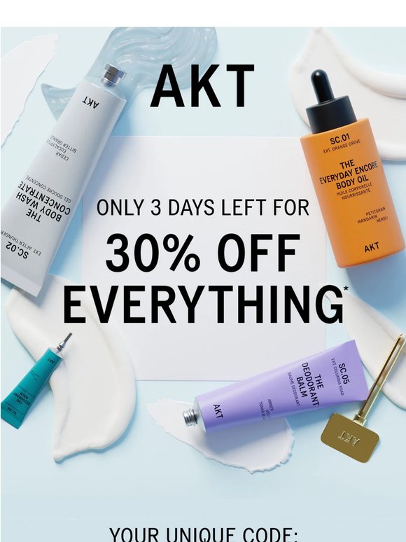 Still thinking it over? Your 30% off is waiting for you