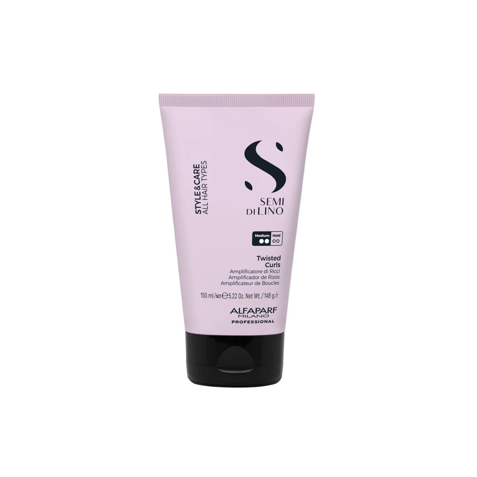 Image of Alfaparf semi di lino style e care twisted curls - amplifica e definisce i ricci con un fantastico effetto anti-crespo