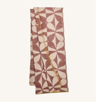 Habitat x Scion Attolo Throw - Brown - 150x125cm