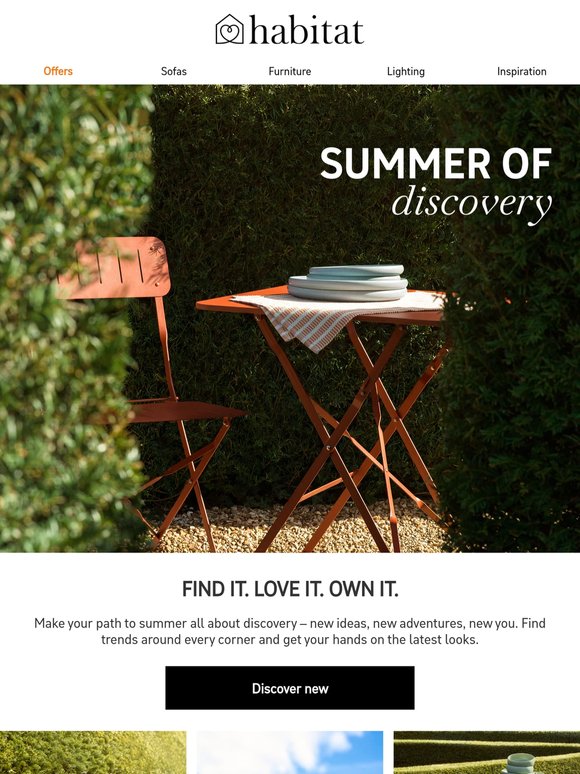 Your summer, found