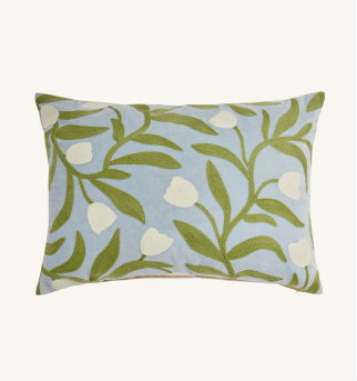 Habitat x Scion Odette Crewel Embroidery Cushion - 40x55cm