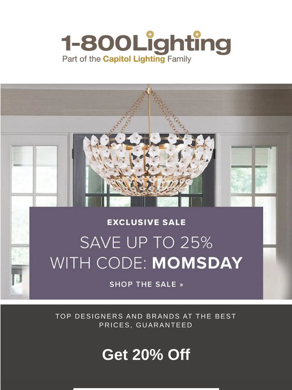 20% Off your pick, activate offer now