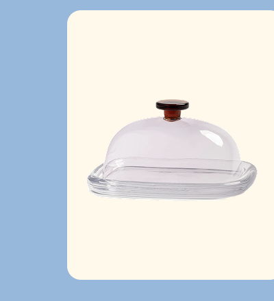 Glass Butter Dish