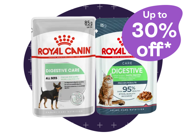 up to 30% off selected Royal Canin Foods