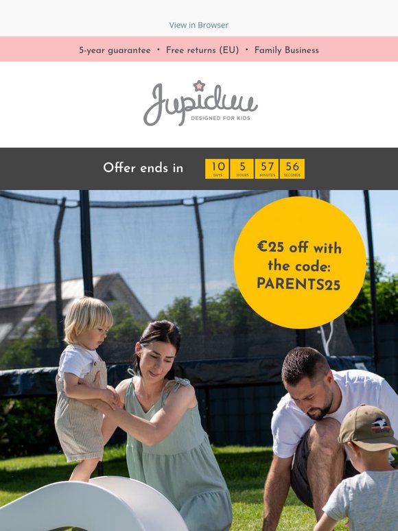 🎁 A gift that lasts – €25 for Mum & Dad