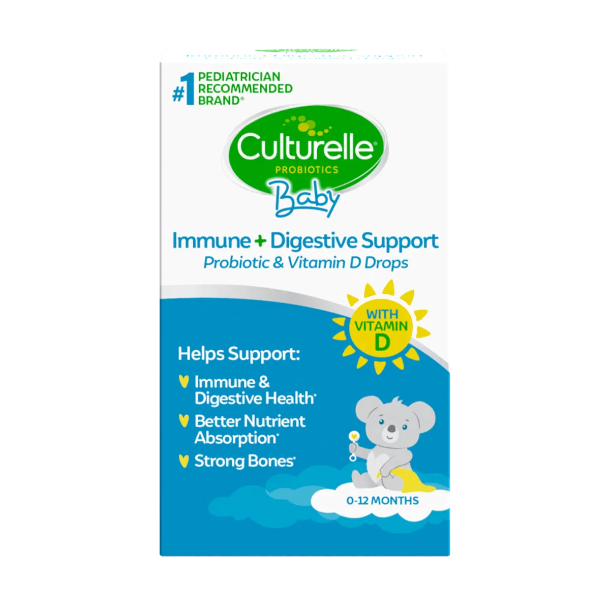 Image of Culturelle® Baby Immune + Digestive Support Probiotic & Vitamin D Drops