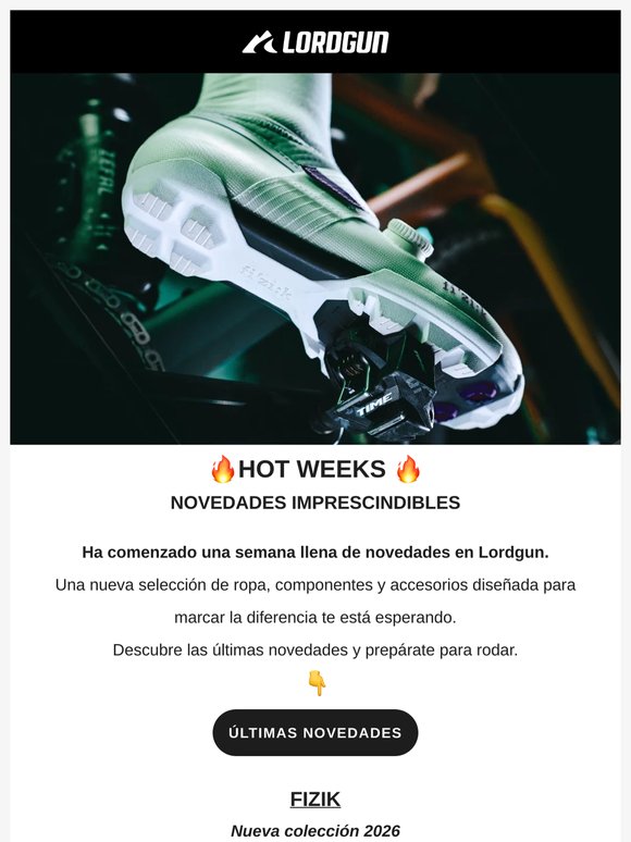 HOT WEEKS 🔥 FIZIK – LAPIERRE y más novedades