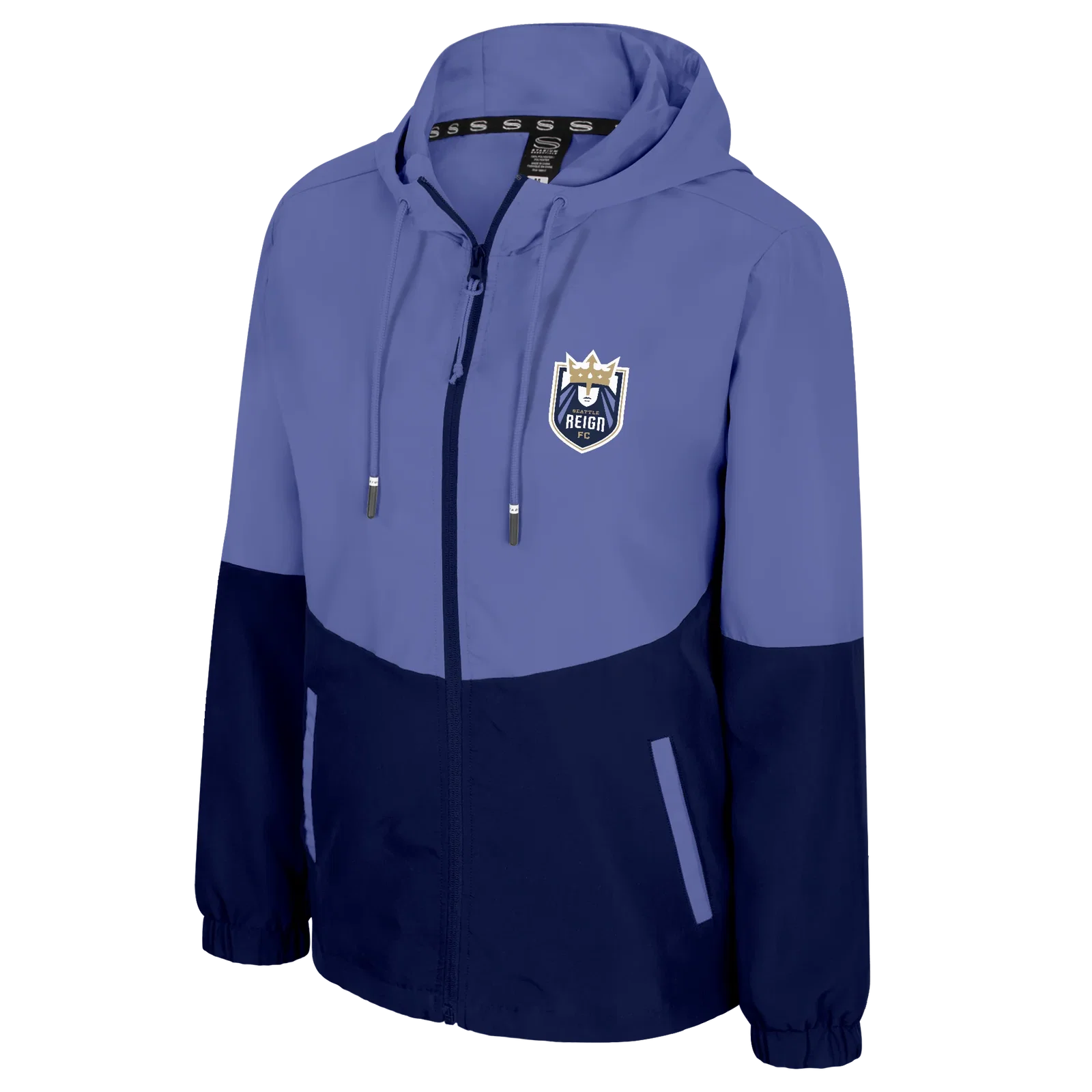 Image of Women's Seattle Reign FC Legends Effort Full-Zip Woven Jacket