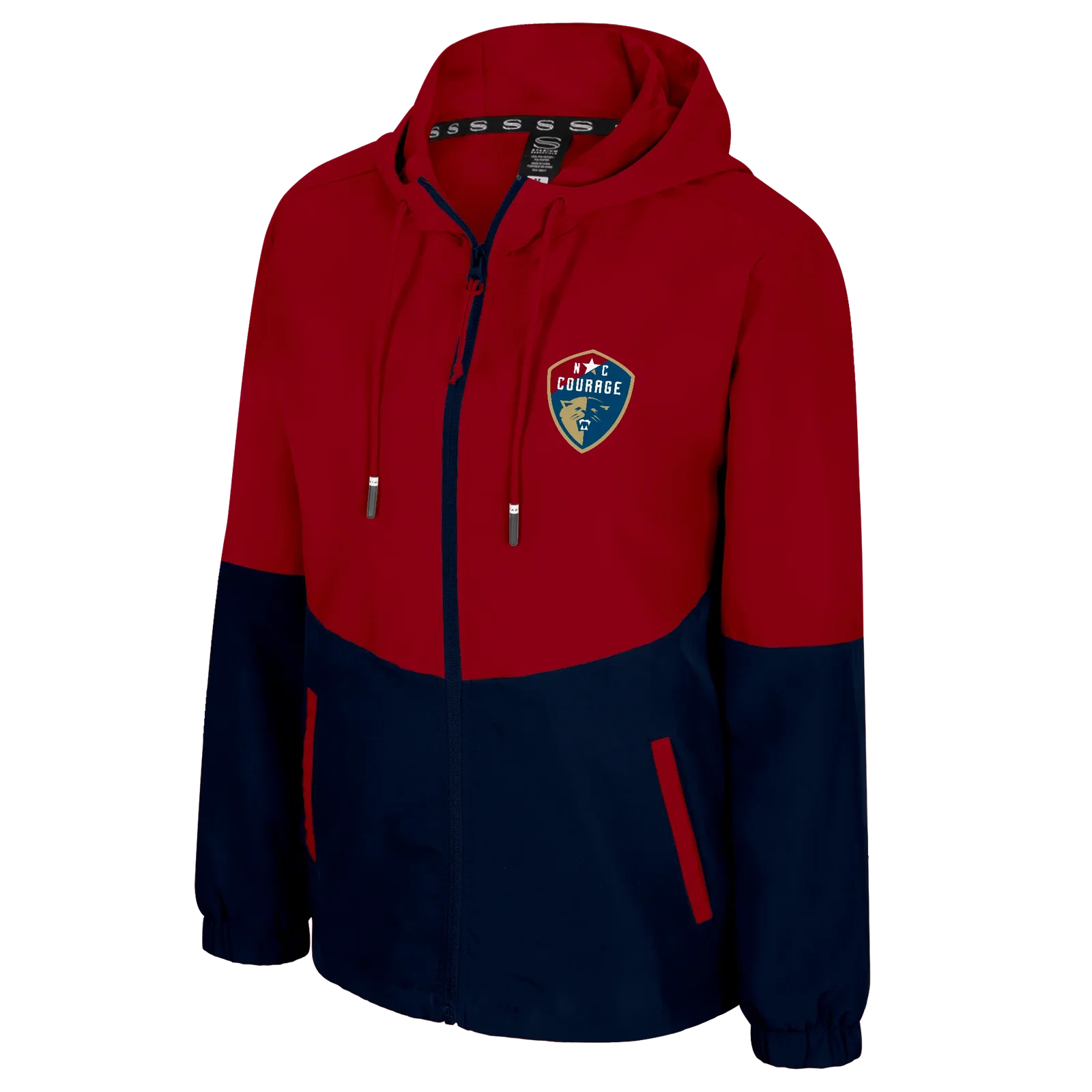 Image of Women's NC Courage Legends Effort Full-Zip Woven Jacket