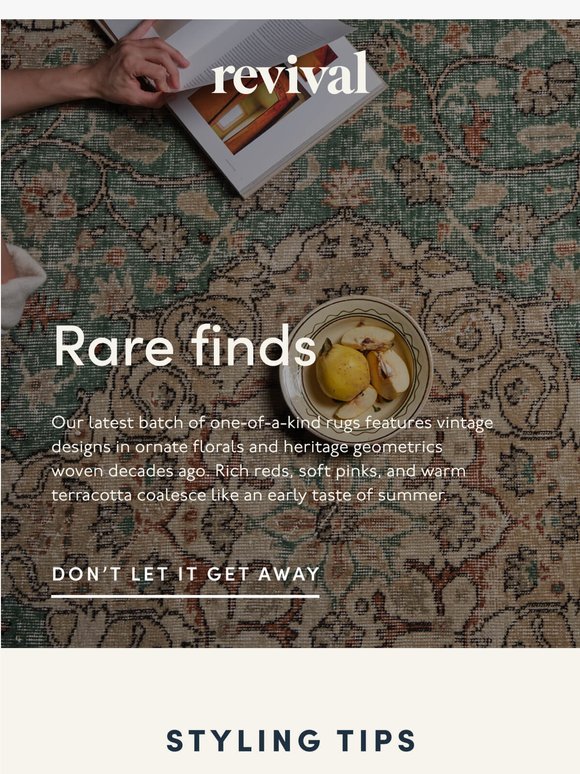 540+ vintage Turkish rugs are here