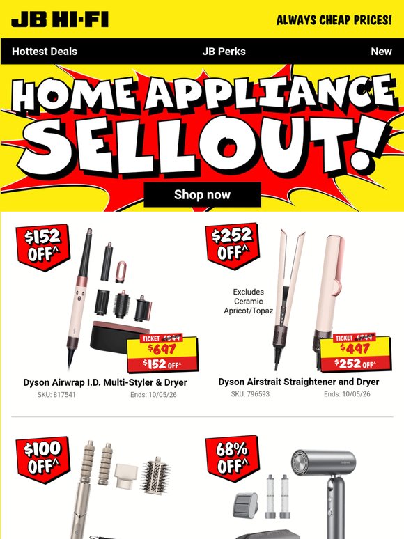 HUGE deals on must-have home appliances 👀