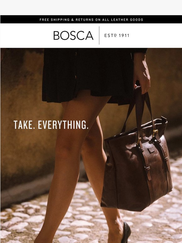 What if one bag could actually do it all?