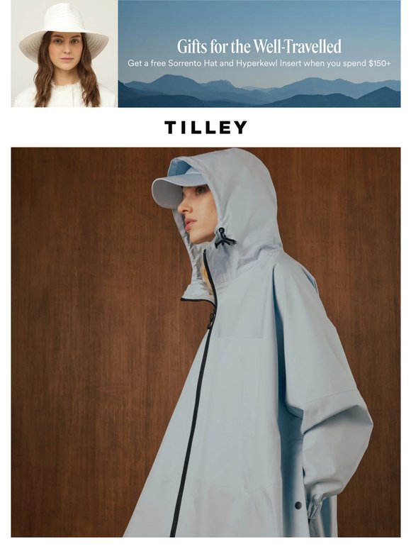The Rainshield Packable Poncho Now 20% Off