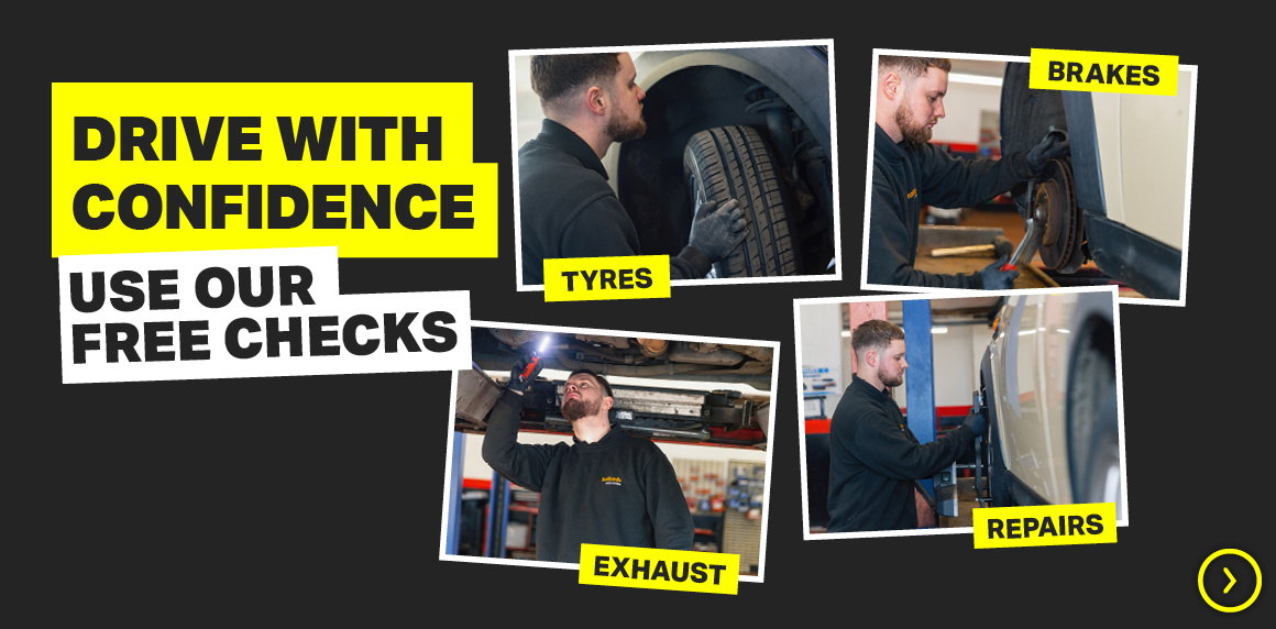 DRIVE WITH CONFIDENCE - USE OUR FREE CHECKS