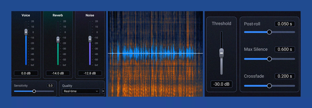 Fast audio cleanup