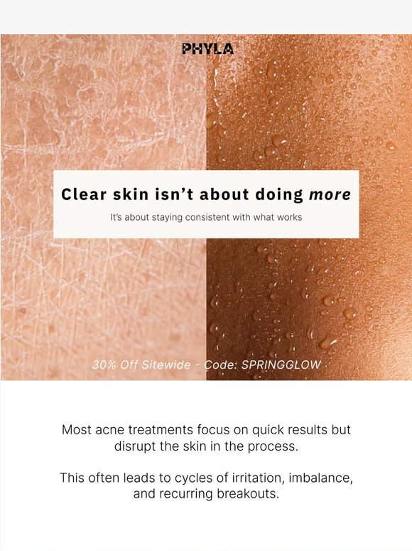 Why most acne routines don’t work