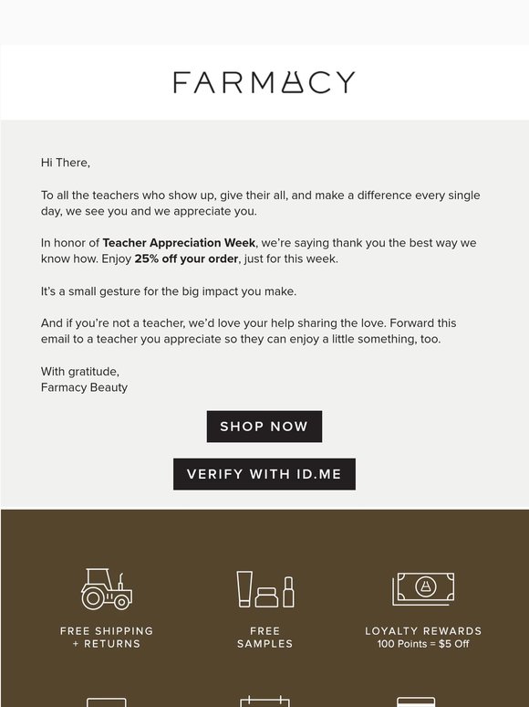 Teachers, this one’s for you: 25% off