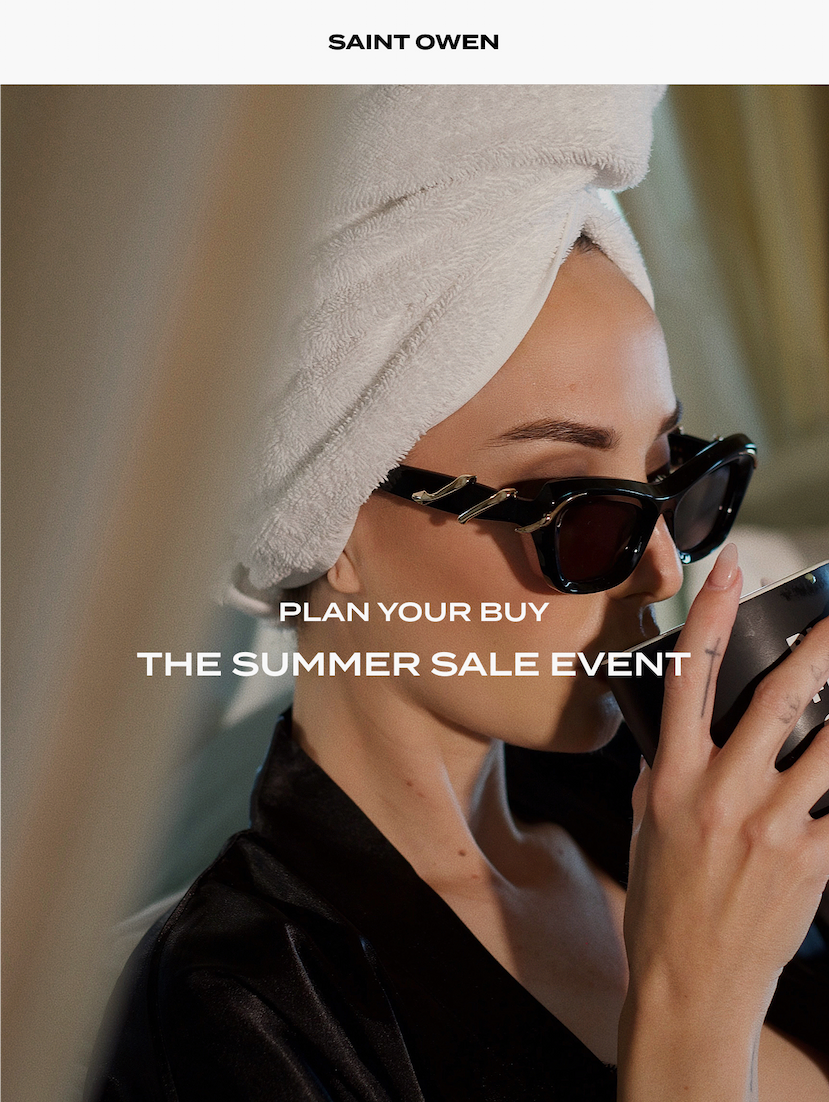 Plan your buy. The summer sale event.