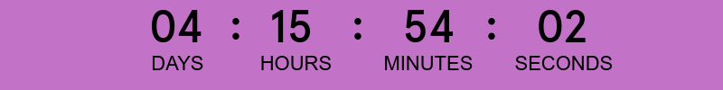 Counting down days, hours, mins, secs  to Mother’s Day.