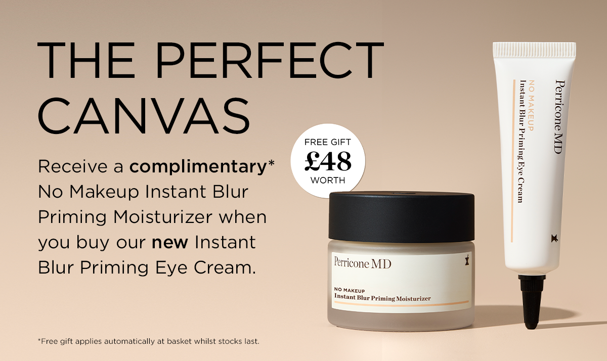 complimentary moisturiser when you buy our new instant blue eye cream 