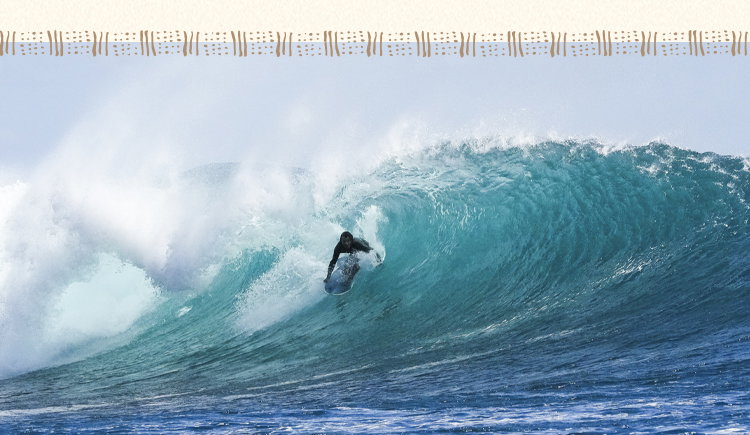 Surfing The Red Island