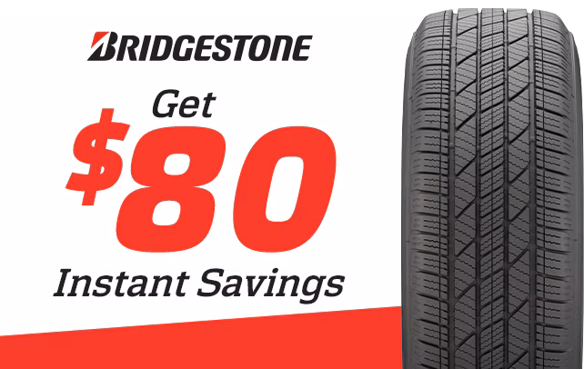 Buy 4 Bridgestone Dueler LX Tires, Save $80 Instantly
