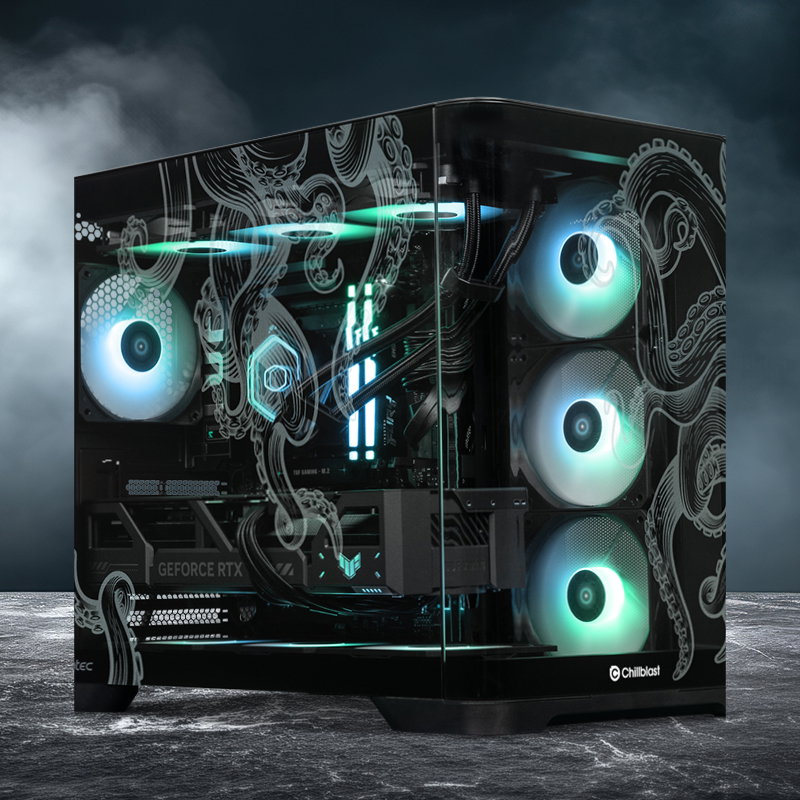The Lab Pro Leviathan Edition Ryzen 7 9800X3D RTX 5080 Gaming PC