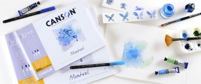 Canson aquarelle en promo