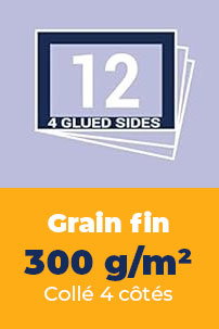 Bloc de papier aquarelle Montval 300 g/m² grain fin - Canson