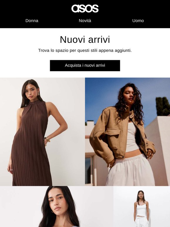 Nuovi arrivi