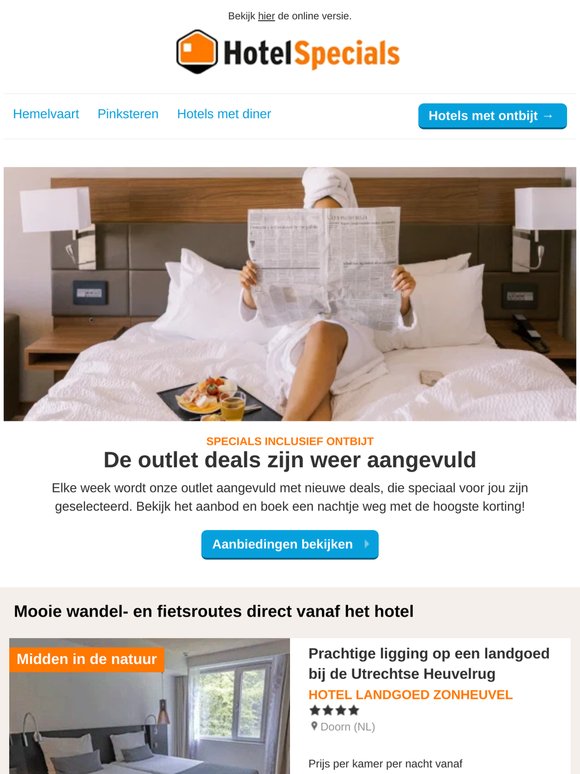 Weer aangevuld: outlet deals!
