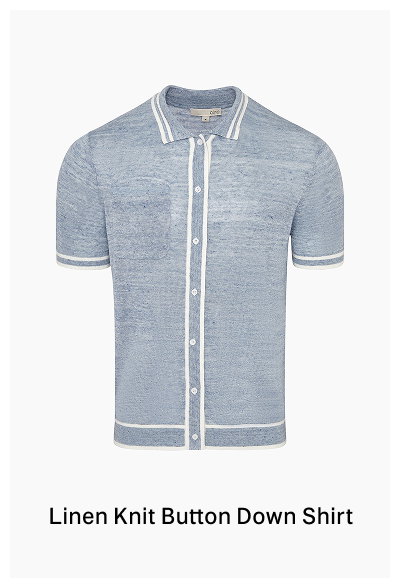 Onia Men's Spring 2026 Linen Knit Button Down Shirt
