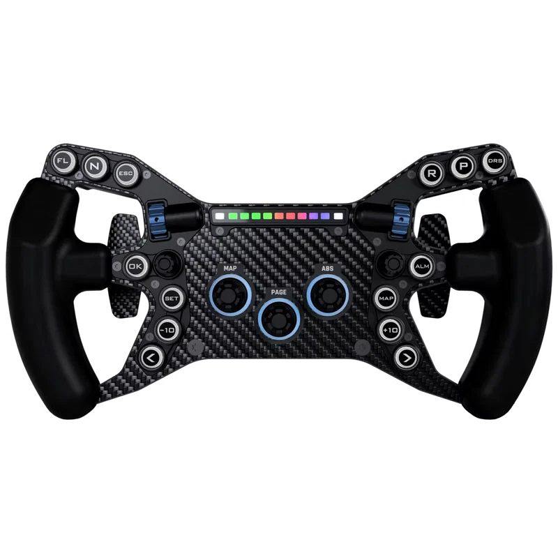Base Performance Simulators FW1 Formula Wheel Simracing-Lenkrad, RGB – schwarz/carbon