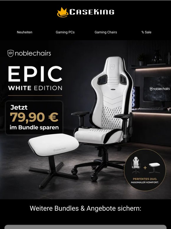 ✨ noblechairs Bundle Deals & neue Simracing Releases