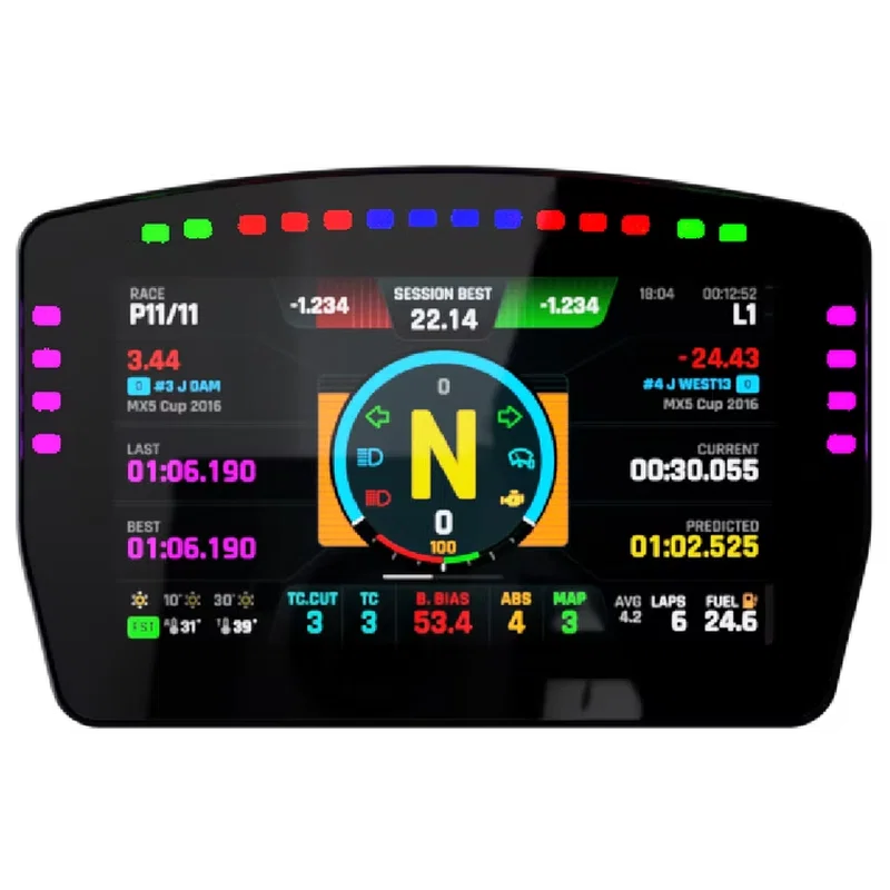 Base Performance DDU-5T LCD-Bildschirm, Touch, RGB - schwarz, 5 Zoll