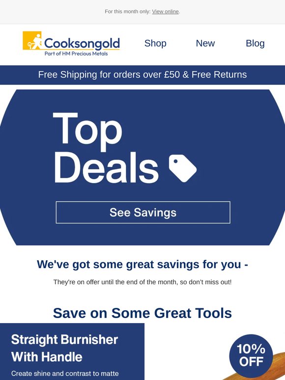 May's Top Deals Inside...