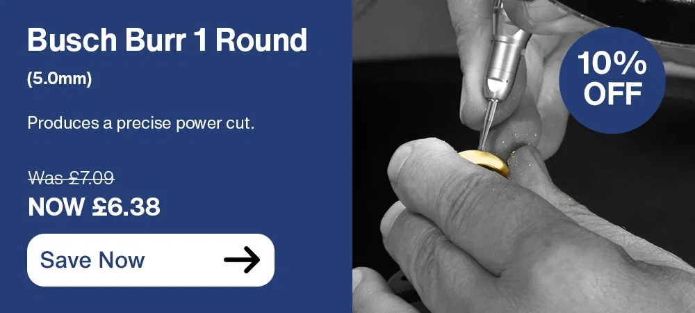 10% OFF Busch Burr 1 Round (5.0mm)