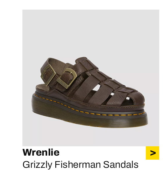 Wrenlie Grizzly Leather Fisherman Sandals