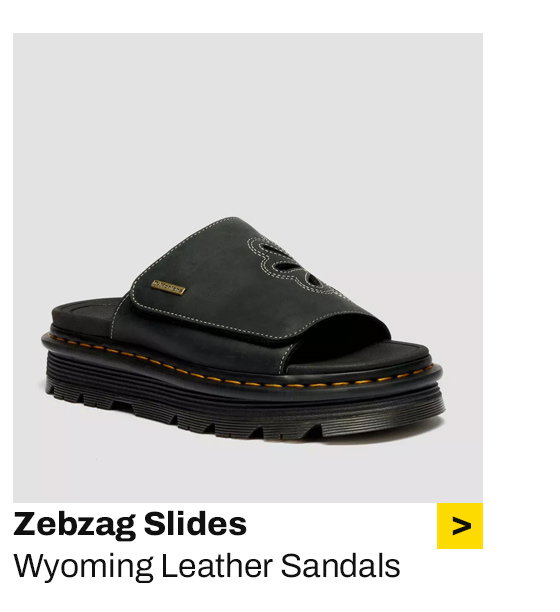 Zebzag Slides Wyoming Leather Platform Sandals