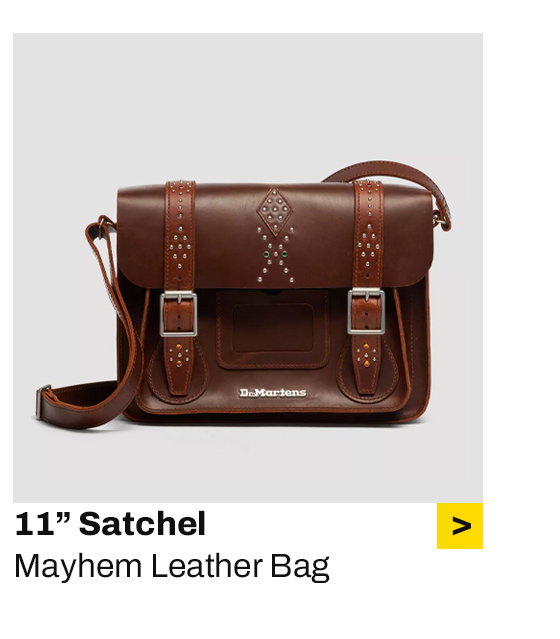 11 Inch Satchel Mayhem Leather Crossbody Bag 