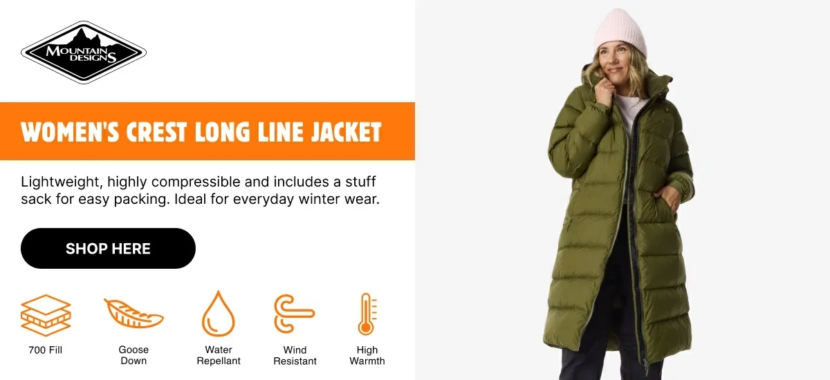 Mountain Designs Women's Crest Long Line Jacket 