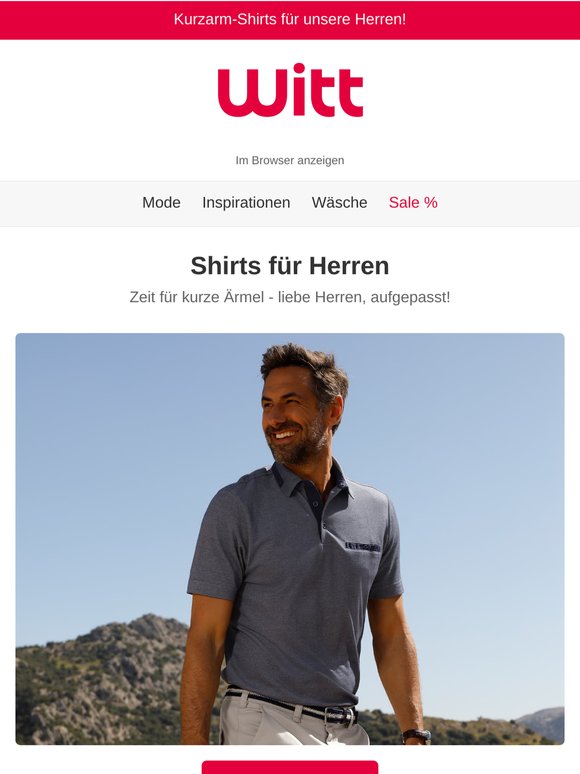 Die Jahreszeit für kurze Ärmel ist da!