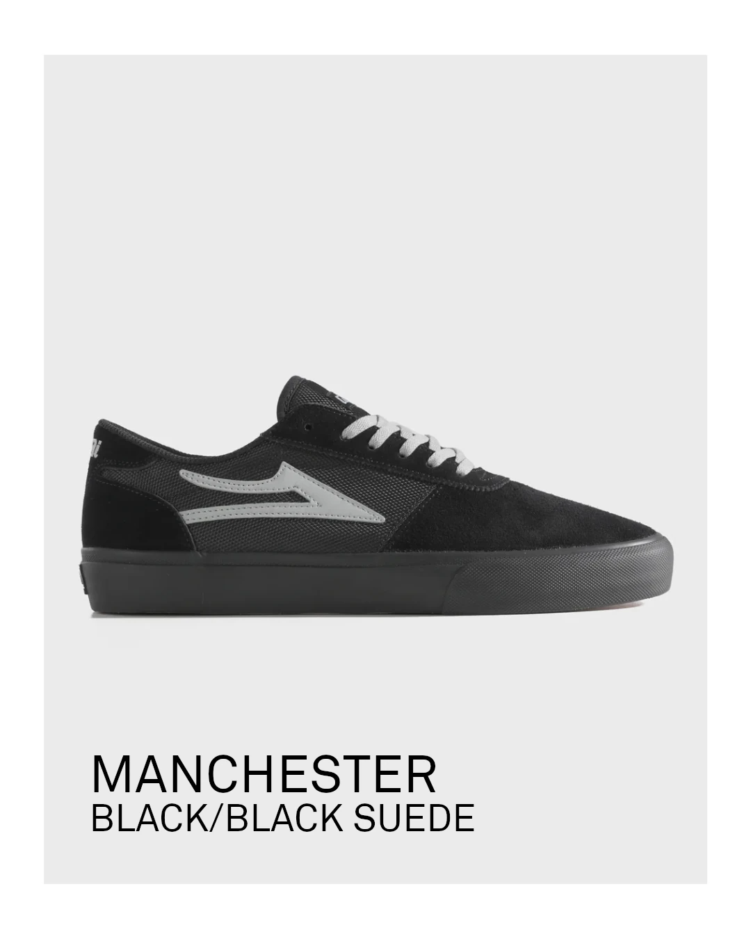 MANCHESTER - BLACK/BLACK SUEDE