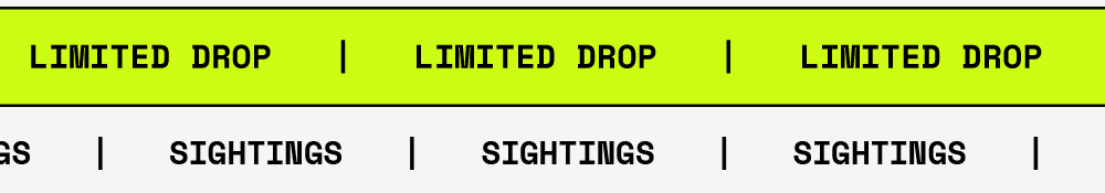 LIMITED DROP