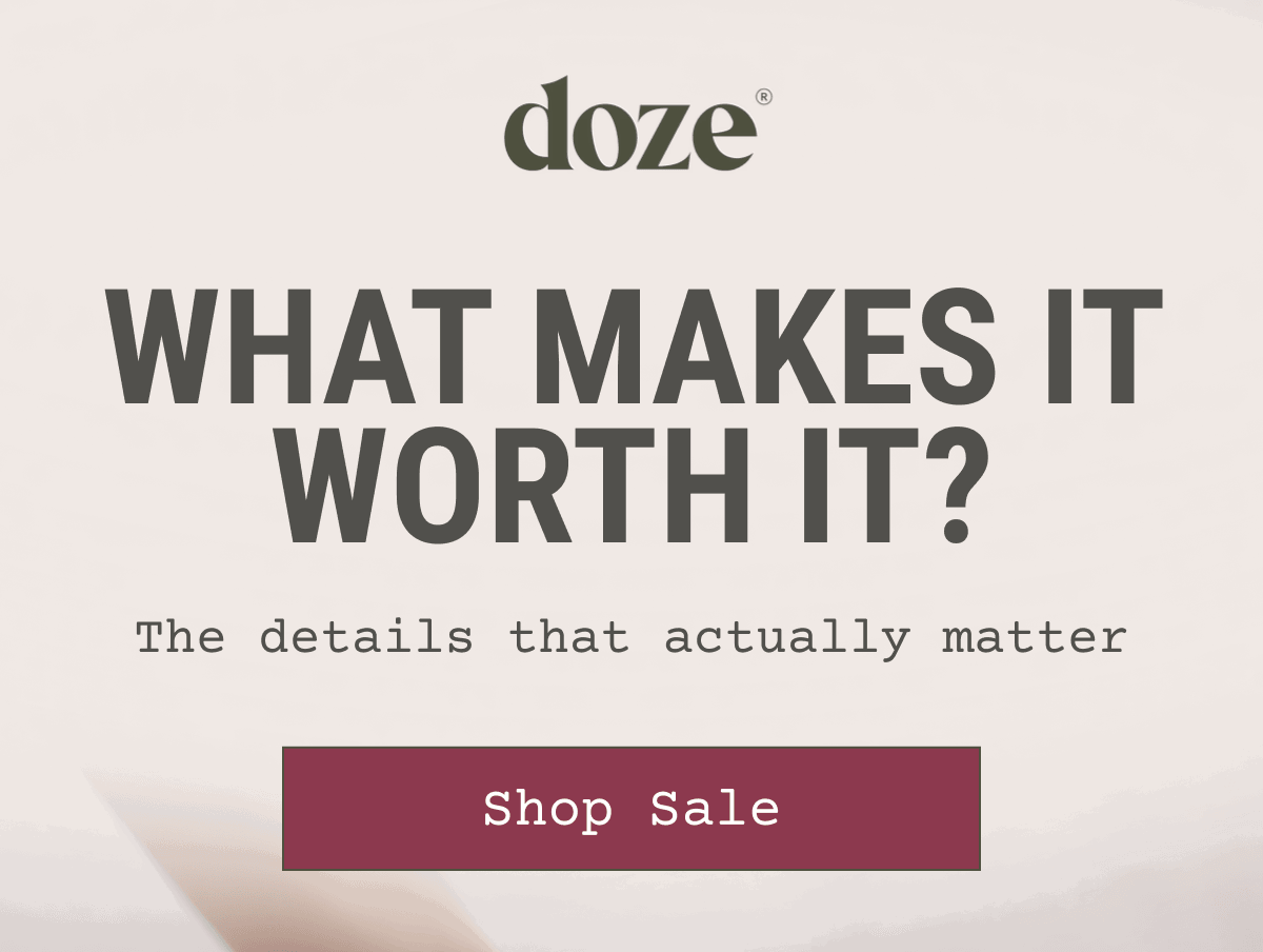 What makes it worth it?