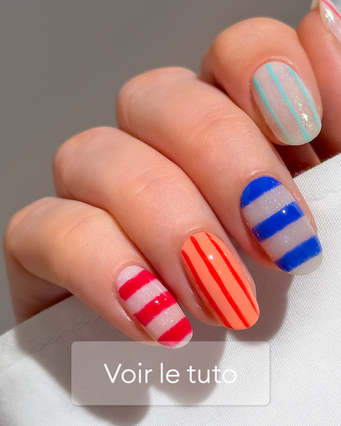 Striped Nails