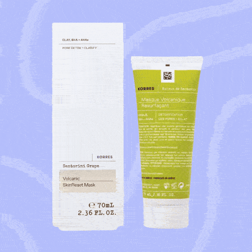 Korres Uva de Santorini Mascarilla Volcánica Resurface 