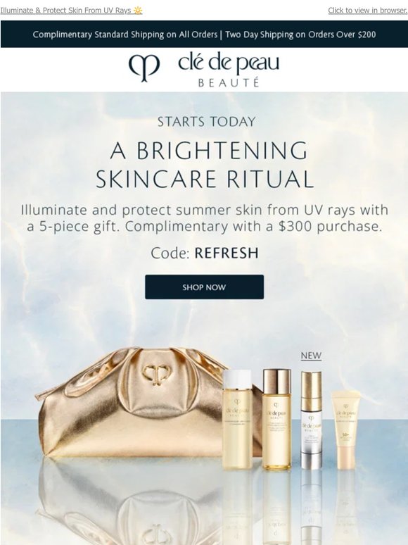 A 5-Pc Skincare Gift For Summer